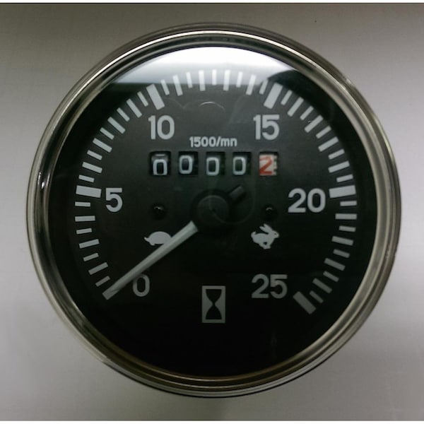 Aftermarket Tachometer Fits Massey Ferguson Tractor 240 253 260 261 1674637M91 - main
